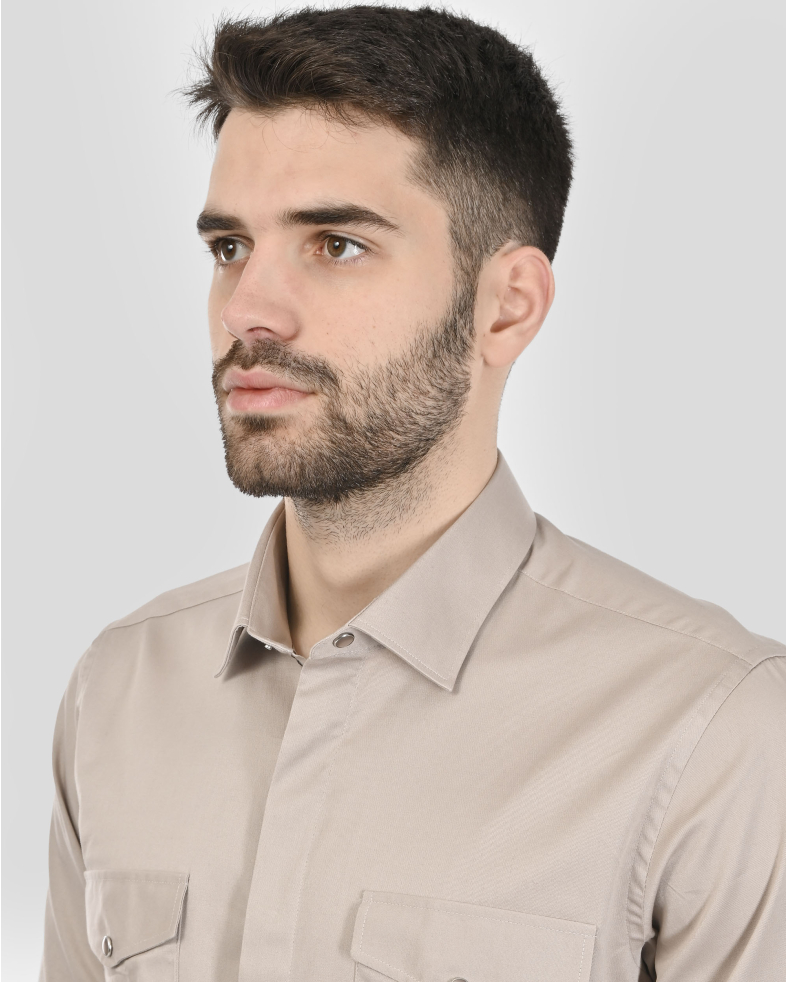 SHIRT SLIM FIT COTTON 240235045048-2 04