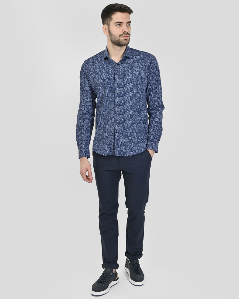 SHIRT REGULAR FIT TECHNICAL TEXTILE 240235045043-1 02