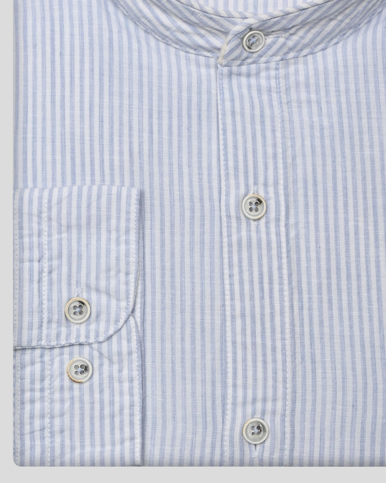 SHIRT SLIM FIT LINEN AND COTTON 250135045105-1 05