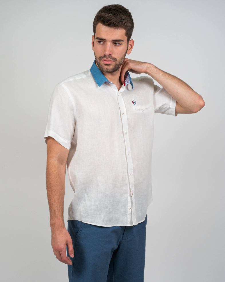 SHIRT REGULAR FIT LINEN 230135044856-1 03