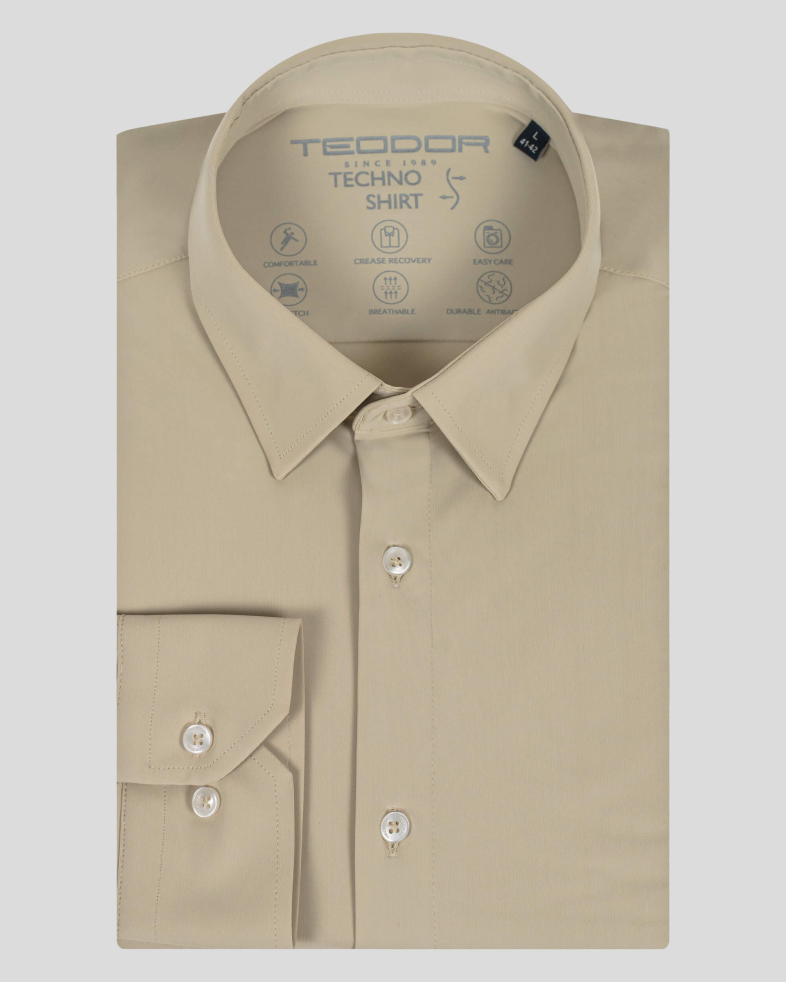 SHIRT SLIM FIT TECHNICAL TEXTILE 240105044928-2 01