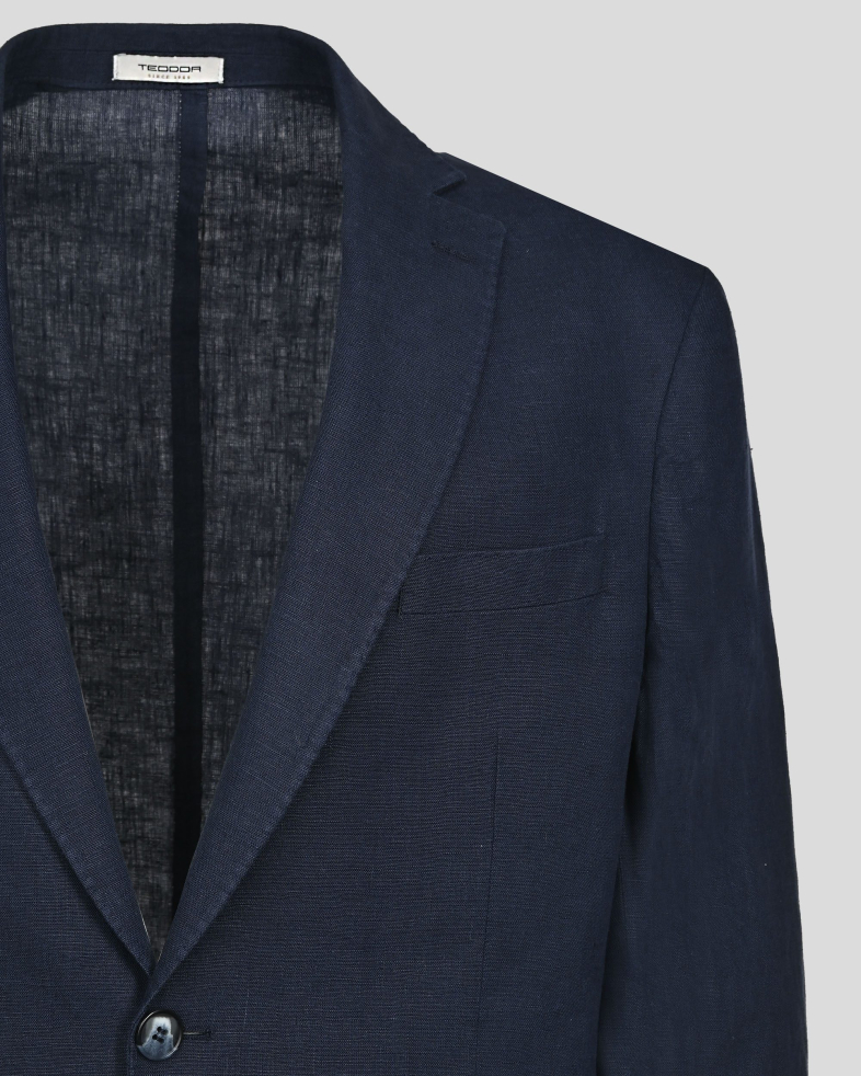 BLAZER REGULAR FIT LINEN 250159022164-1 02