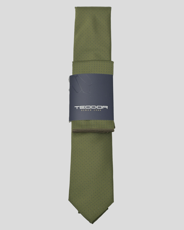 TIE AND POCKET SQUARE TECHNICAL TEXTILE 240150133703-12 01