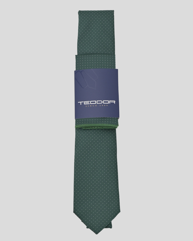 TIE AND POCKET SQUARE TECHNICAL TEXTILE 240150133703-16 01