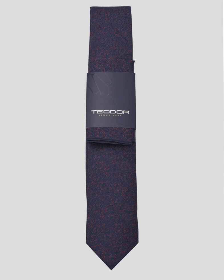 TIE AND POCKET SQUARE TECHNICAL TEXTILE 240150133703-19 01