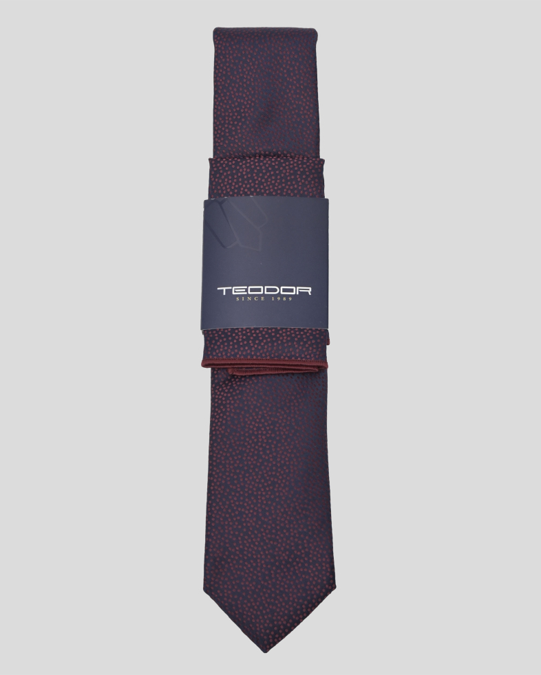 TIE AND POCKET SQUARE TECHNICAL TEXTILE 240150133703-21 01