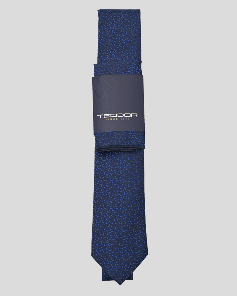 TIE AND POCKET SQUARE TECHNICAL TEXTILE 240150133703-22 01