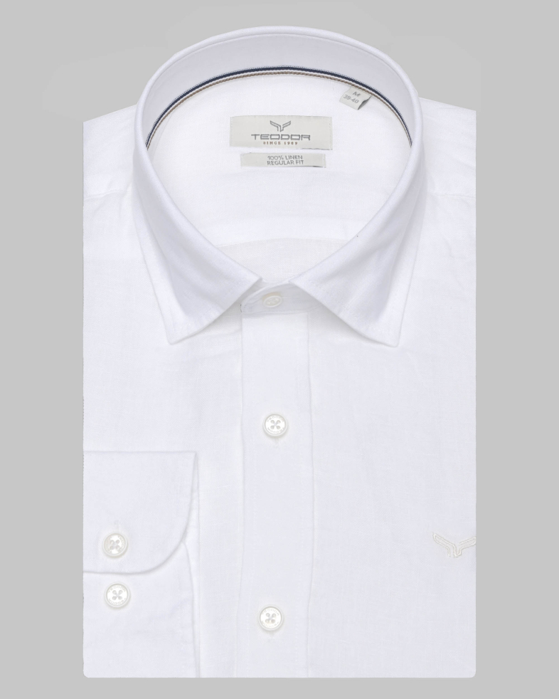 SHIRT REGULAR FIT LINEN 240135044992-1 01