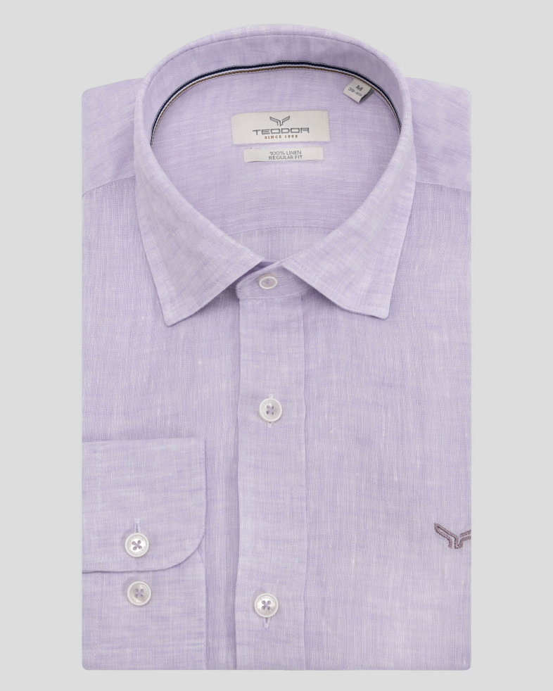 SHIRT REGULAR FIT LINEN 240135044992-3 01