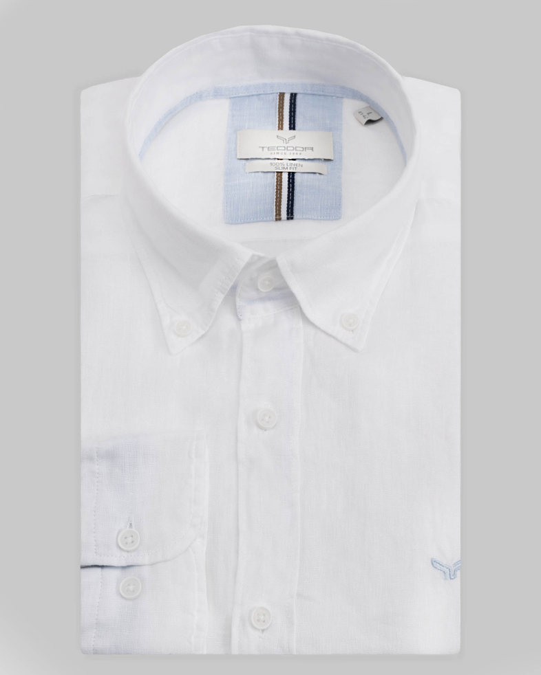 SHIRT SLIM FIT LINEN 240135044998-1 01