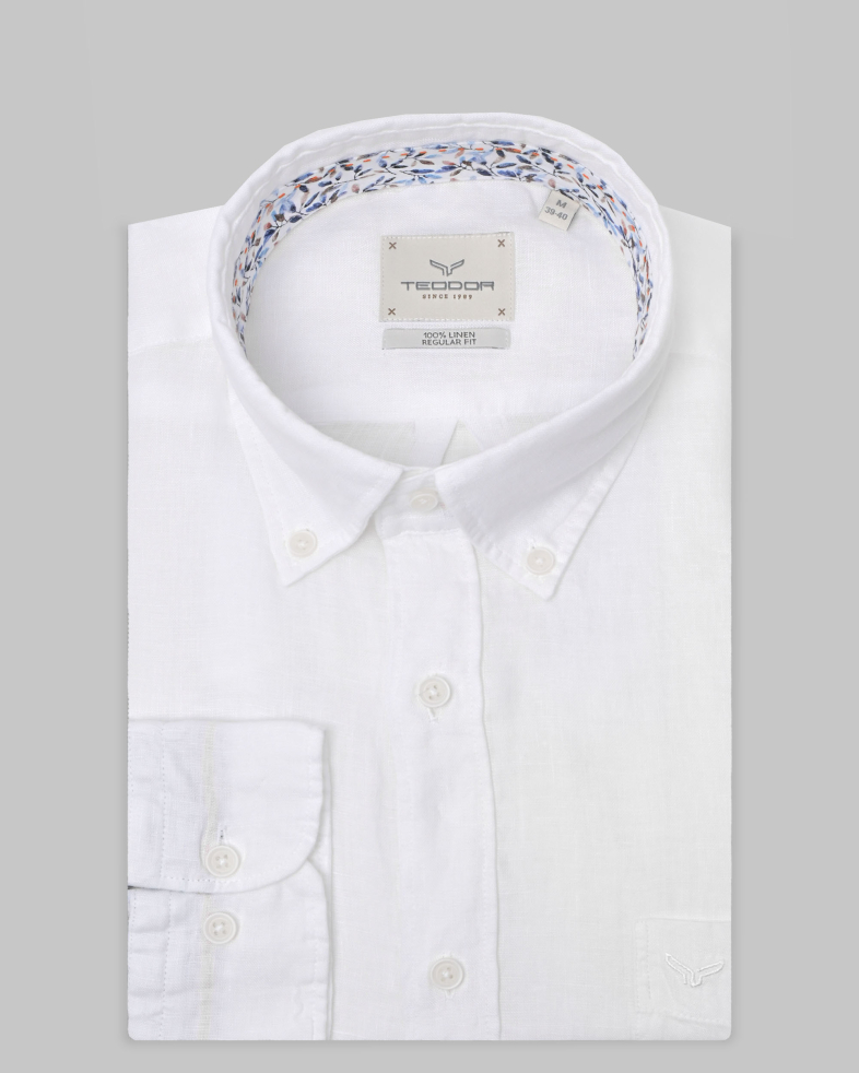 SHIRT REGULAR FIT LINEN 240135044996-1 01