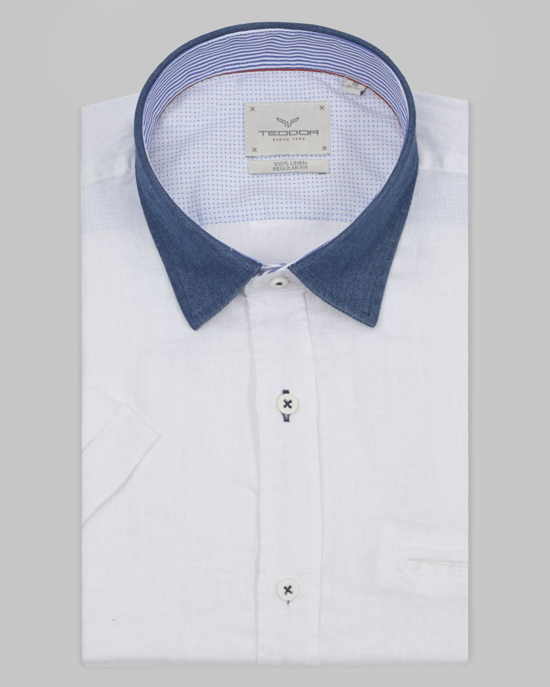 SHIRT REGULAR FIT LINEN 240135045004-1 01