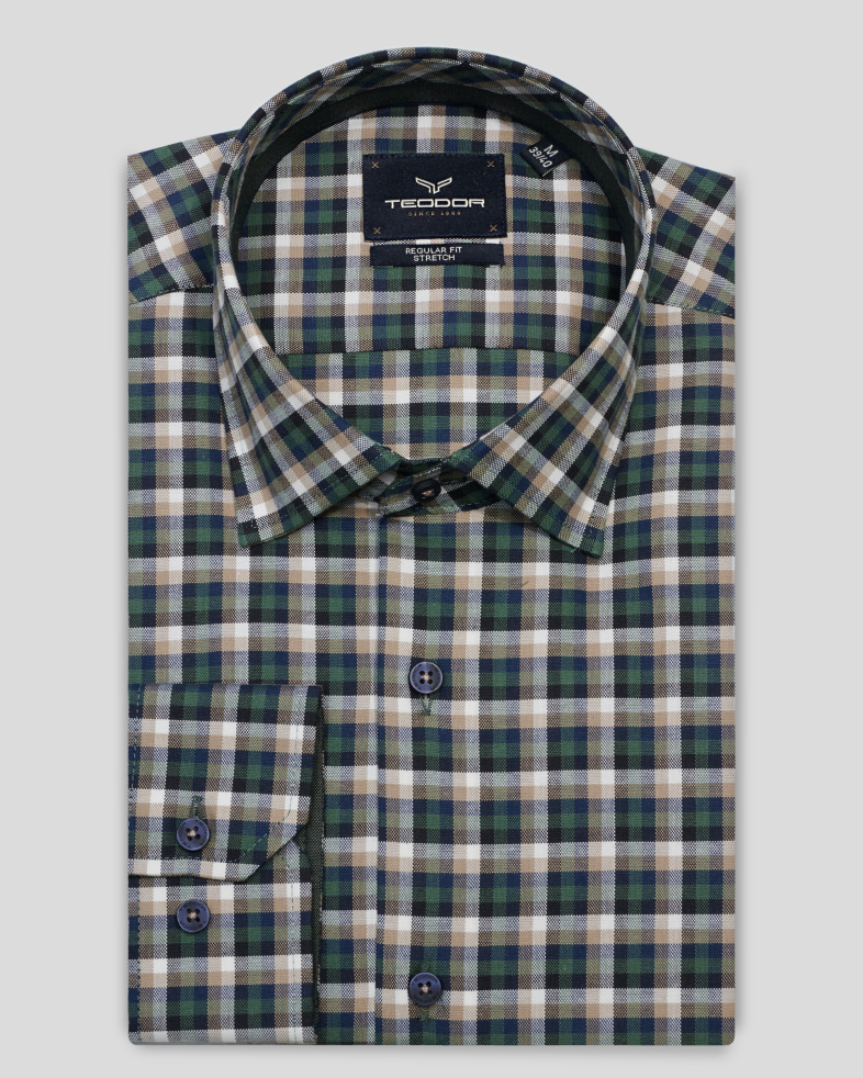 SHIRT REGULAR FIT COTTON 240235045037-2 01