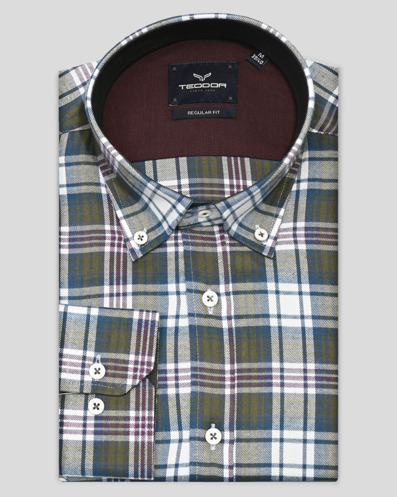 SHIRT REGULAR FIT COTTON 240235045033-2 01