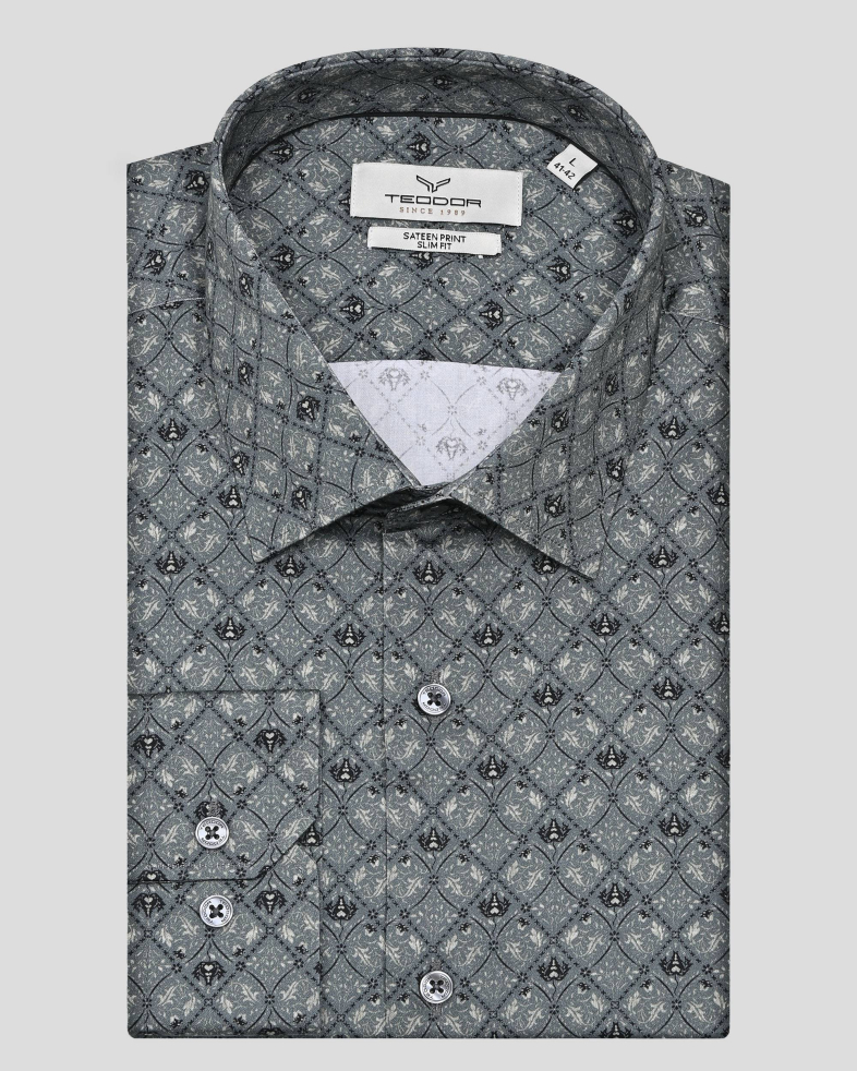 SHIRT SLIM FIT COTTON 250135045073-3 01
