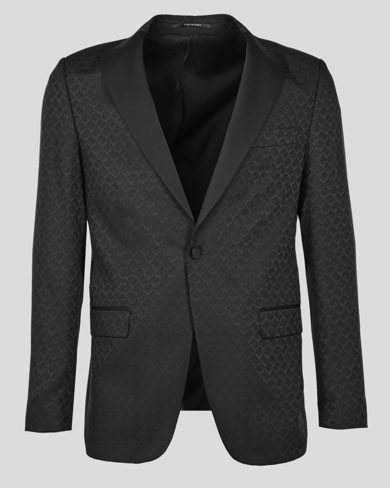 BLAZER SLIM FIT TECHNICAL TEXTILE 250159022153-1 01