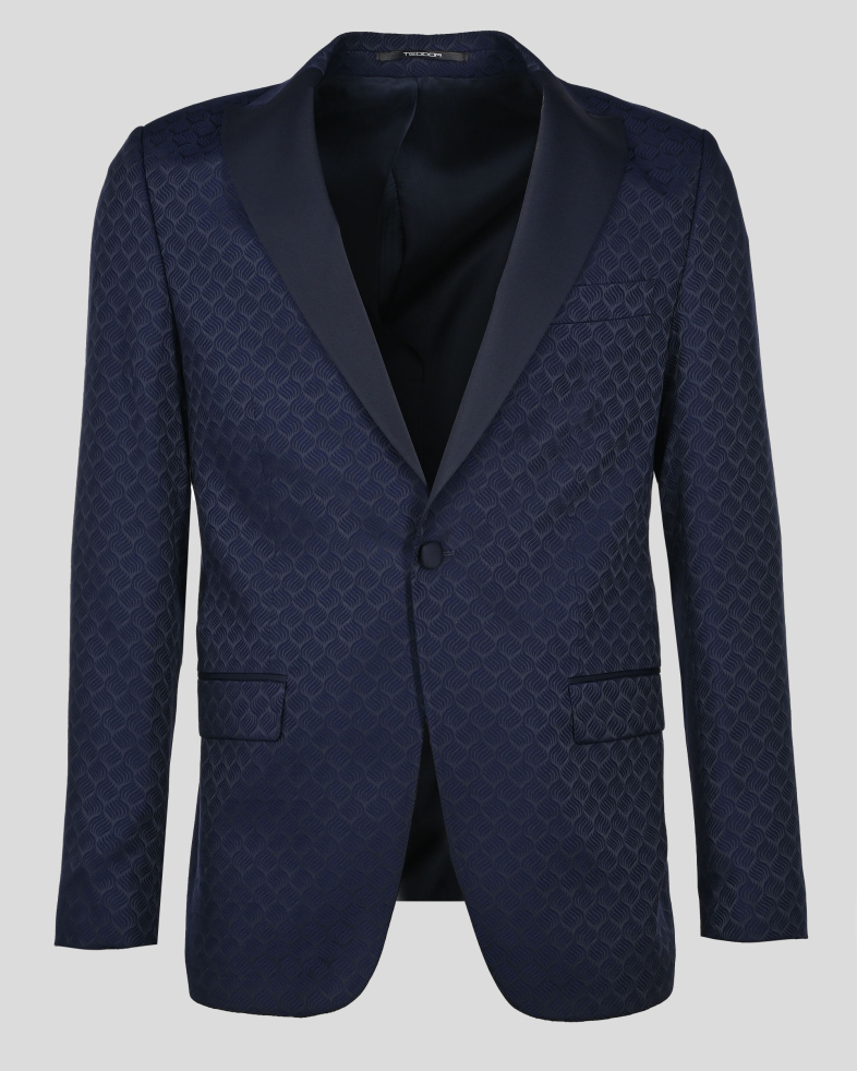 BLAZER SLIM FIT TECHNICAL TEXTILE 250159022153-2 01