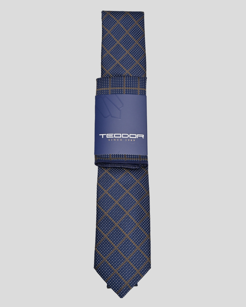 TIE AND POCKET SQUARE TECHNICAL TEXTILE 250150133714-2 01