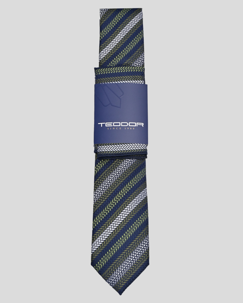 TIE AND POCKET SQUARE TECHNICAL TEXTILE 250150133714-5 01