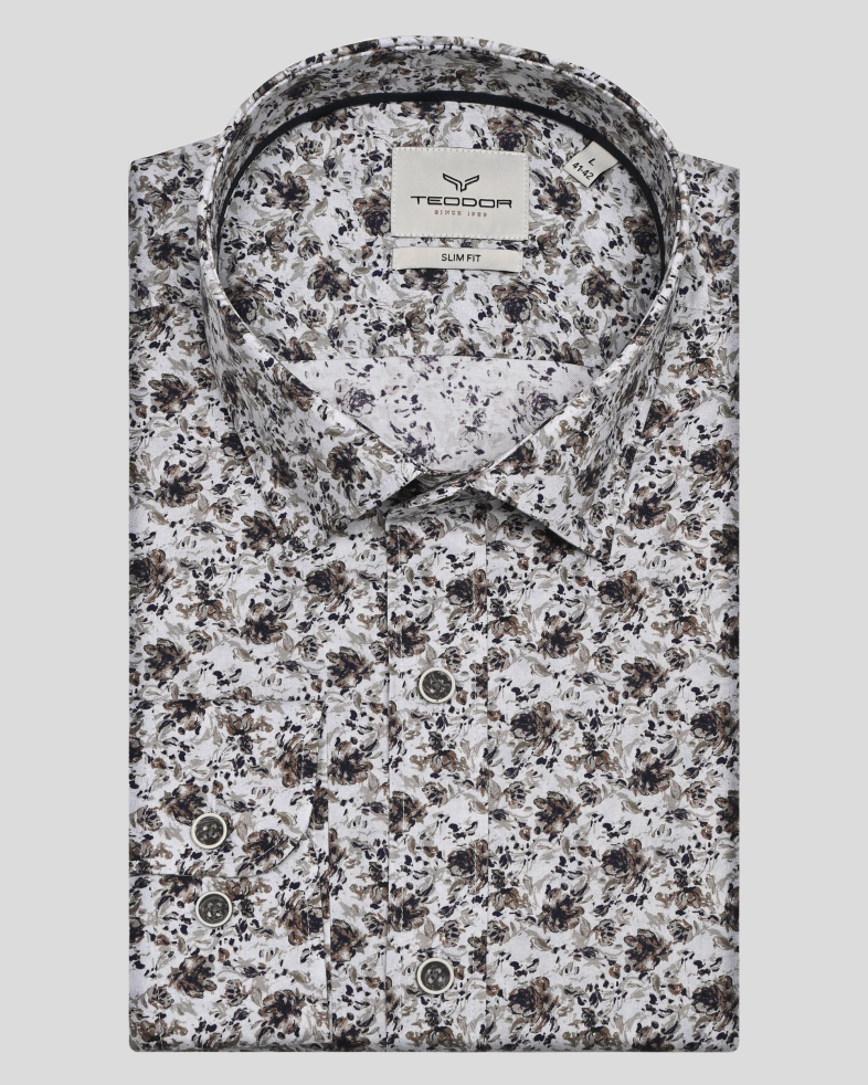 SHIRT SLIM FIT COTTON 250135045077-7 01