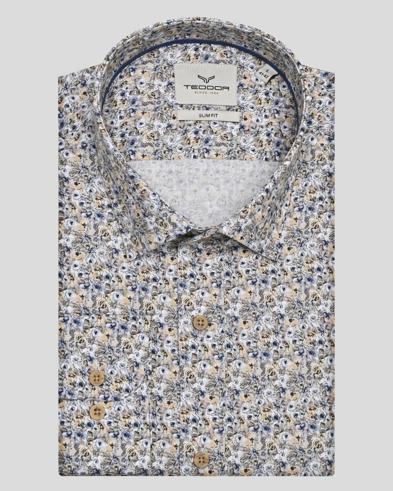 SHIRT SLIM FIT COTTON 250135045077-9 01