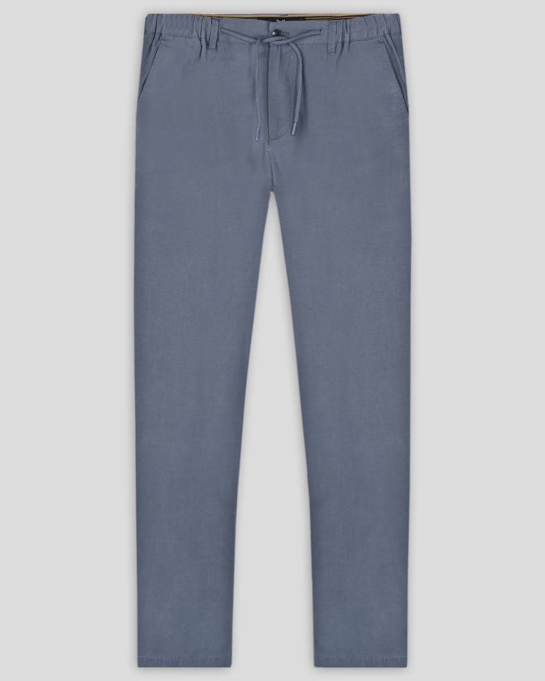 TROUSERS SLIM FIT TENCEL 250113088617-2 01