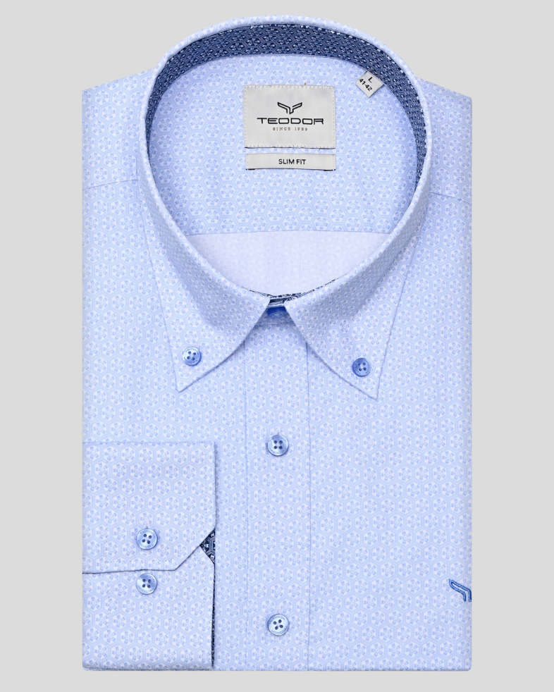 SHIRT SLIM FIT COTTON 250135045076-3 01