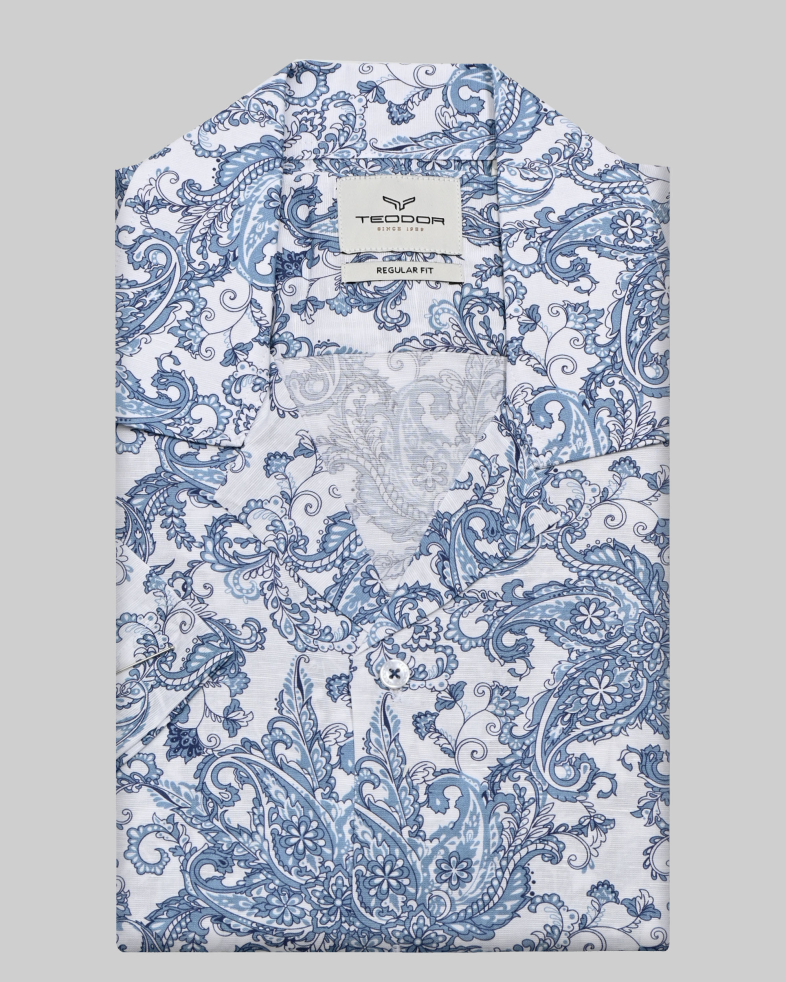 SHIRT REGULAR FIT TENCEL 250135045084-3 01