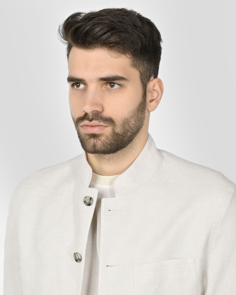 BLAZER REGULAR FIT LINEN 250163022159-1 04