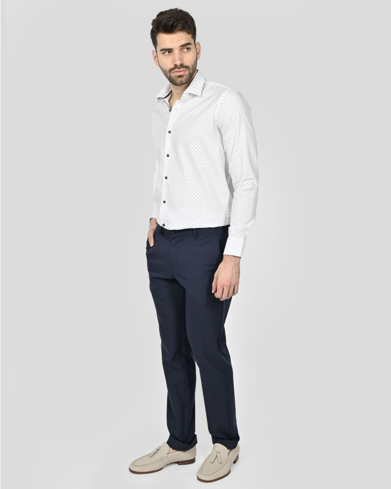 TROUSERS REGULAR FIT COTTON 250113088616-1 02