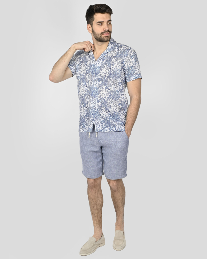 SHIRT REGULAR FIT TENCEL 250135045084-3 02