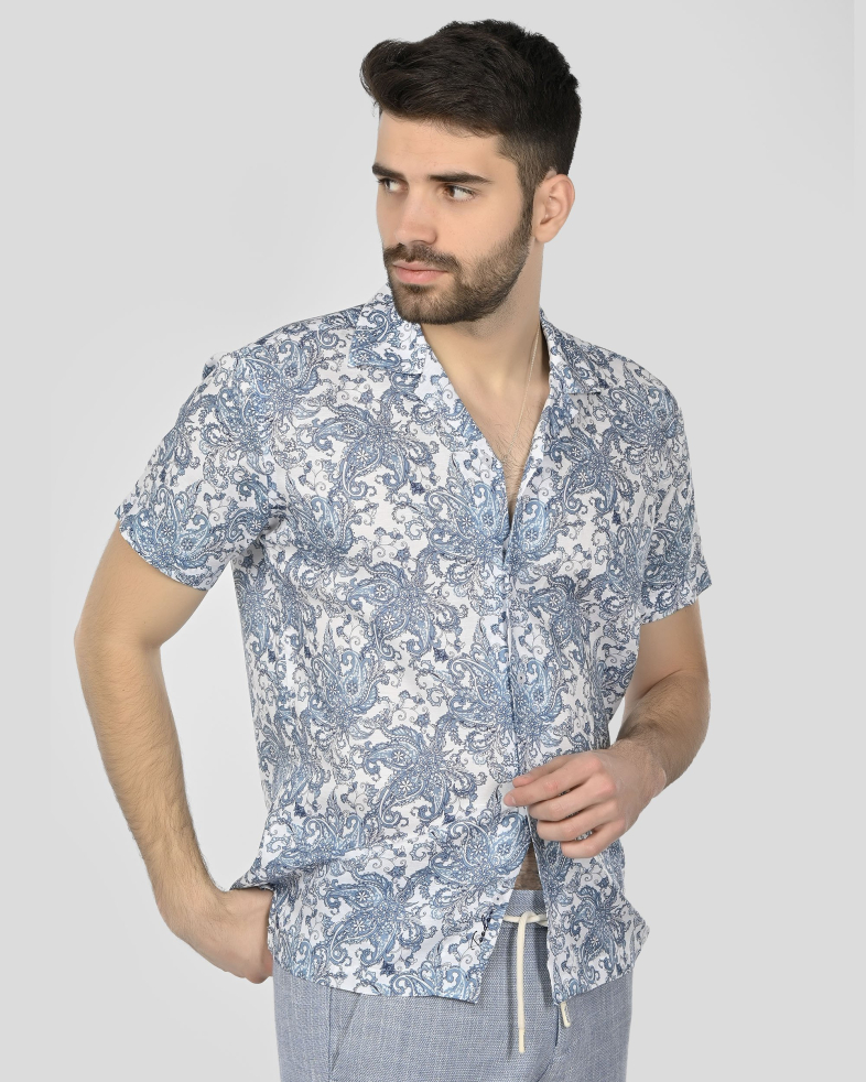 SHIRT REGULAR FIT TENCEL 250135045084-3 03