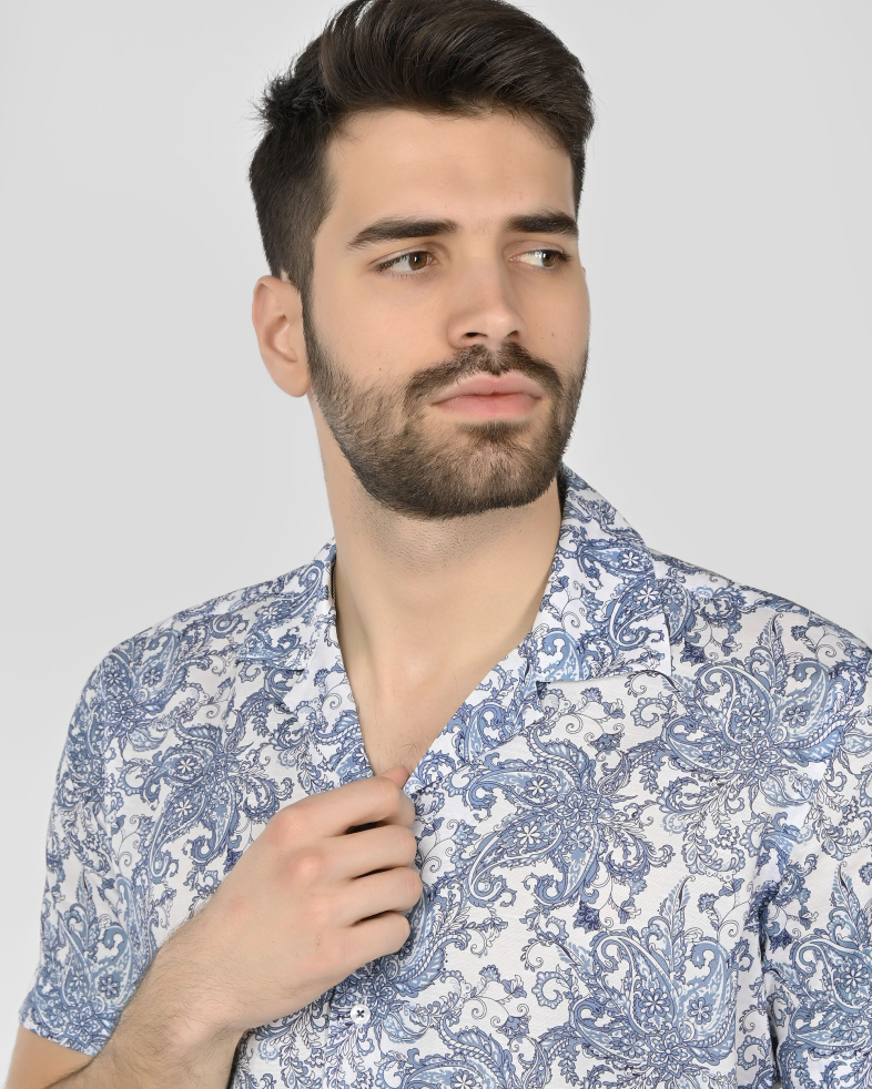 SHIRT REGULAR FIT TENCEL 250135045084-3 04