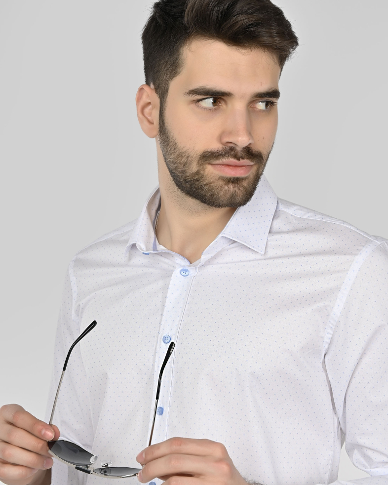 SHIRT SLIM FIT COTTON 250135045077-1 03