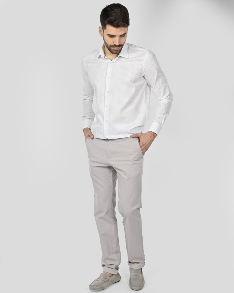 TROUSERS REGULAR FIT COTTON 250113088616-4 02