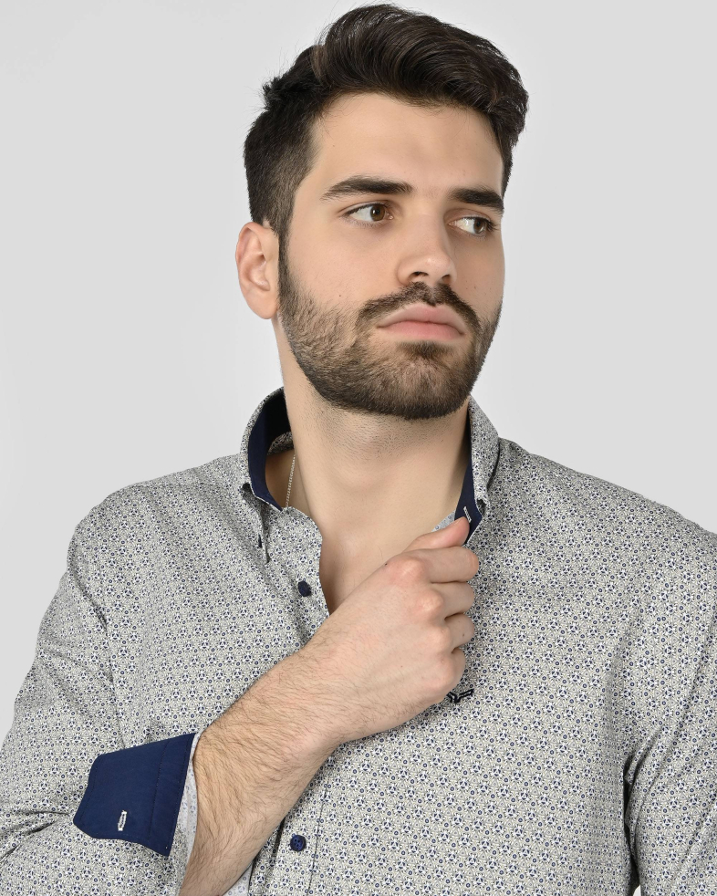 SHIRT SLIM FIT COTTON 250135045076-2 04