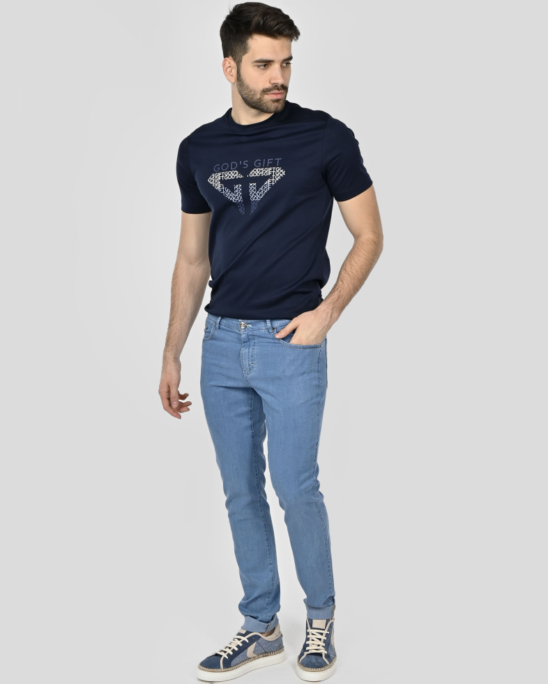 TROUSERS SLIM FIT COTTON 250113088611-2 02
