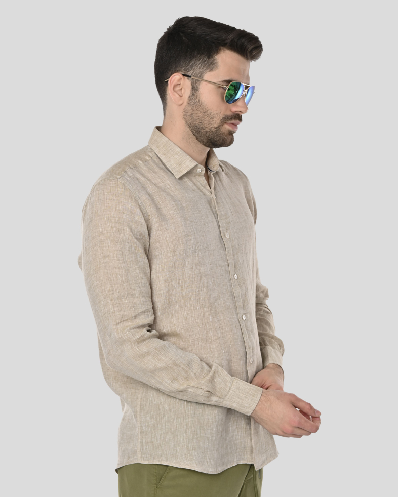 SHIRT REGULAR FIT LINEN 250135045107-3 03