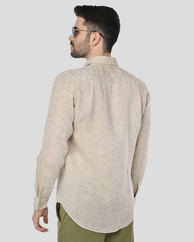 SHIRT REGULAR FIT LINEN 250135045107-3 07