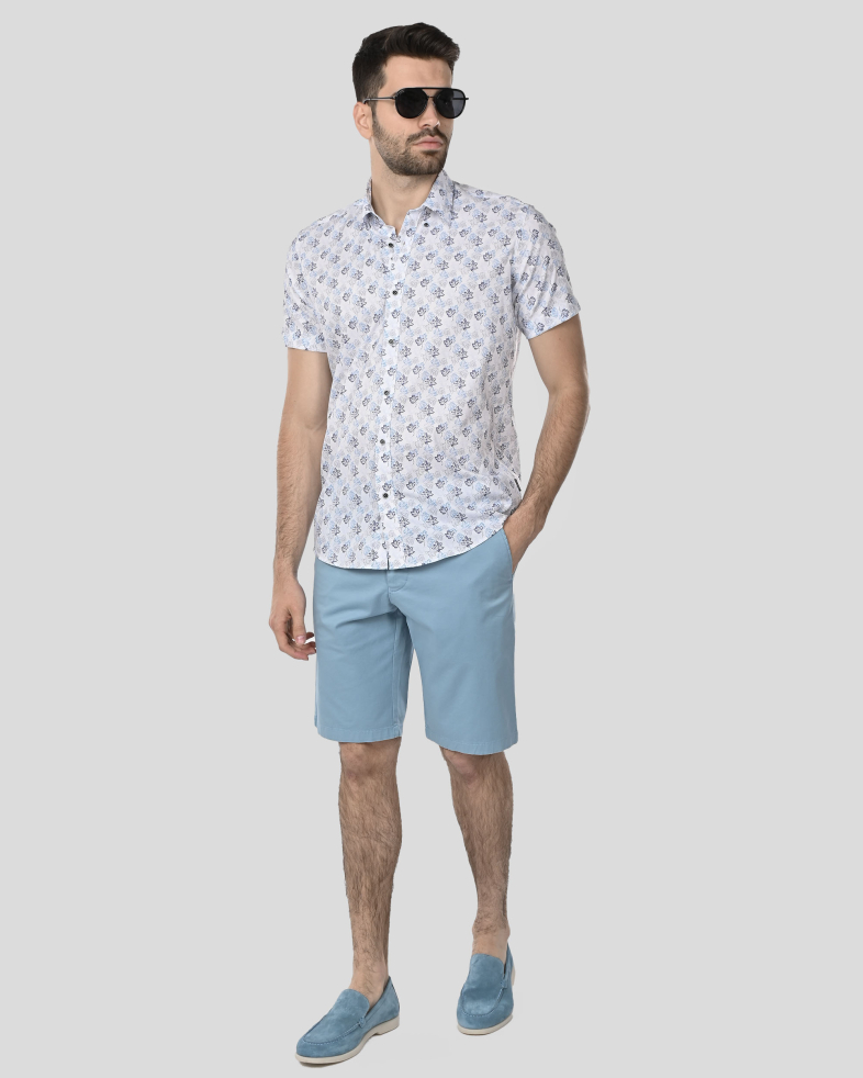 SHIRT REGULAR FIT TECHNICAL TEXTILE 250135045085-1 02