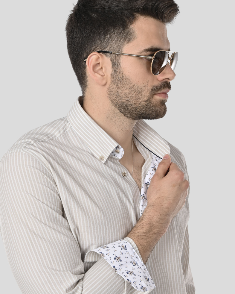 SHIRT REGULAR FIT COTTON 250135045103-4 04
