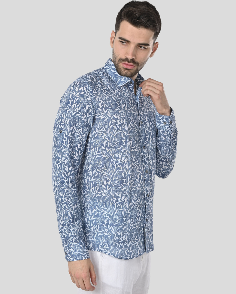 SHIRT REGULAR FIT LINEN 250135045102-1 03