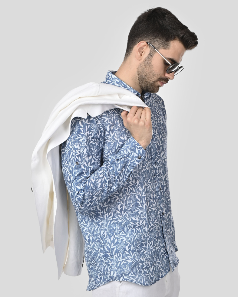 BLAZER REGULAR FIT LINEN 250159022164-2 05