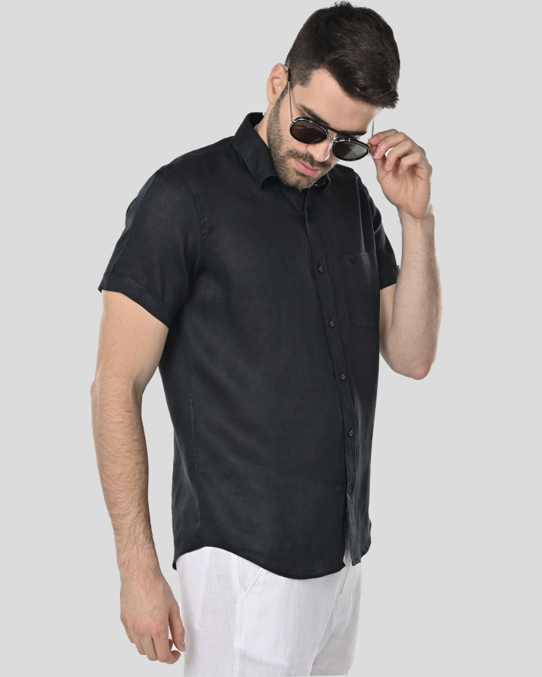 SHIRT REGULAR FIT LINEN 250135045109-5 03