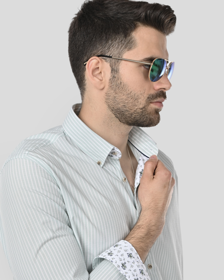 SHIRT REGULAR FIT COTTON 250135045103-3 04