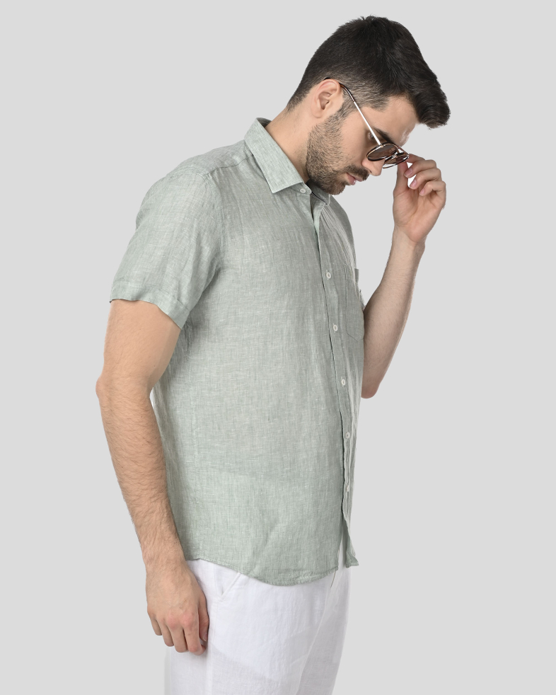 SHIRT REGULAR FIT LINEN 250135045109-4 03