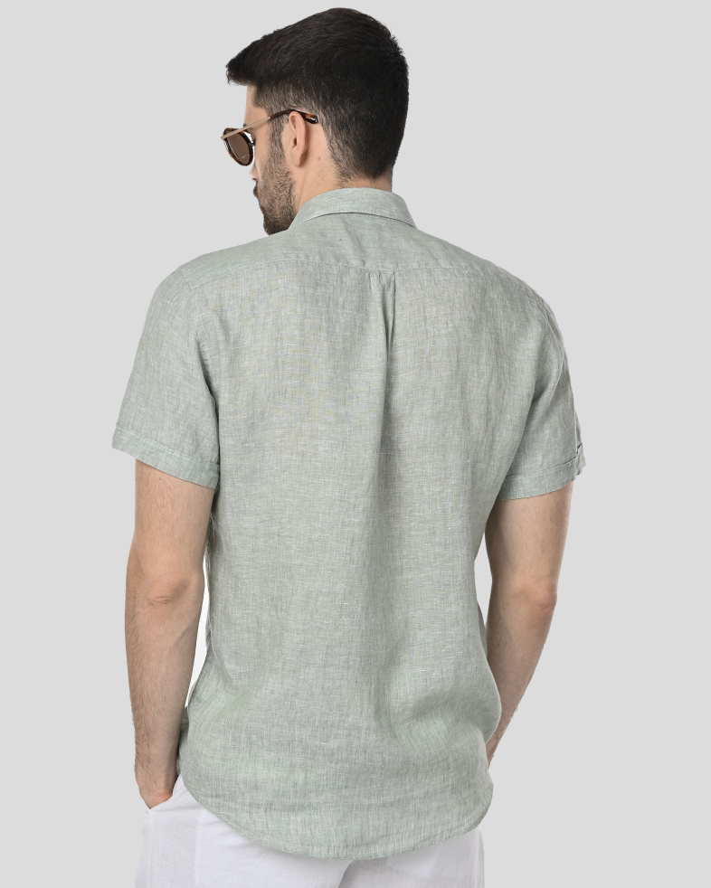 SHIRT REGULAR FIT LINEN 250135045109-4 08