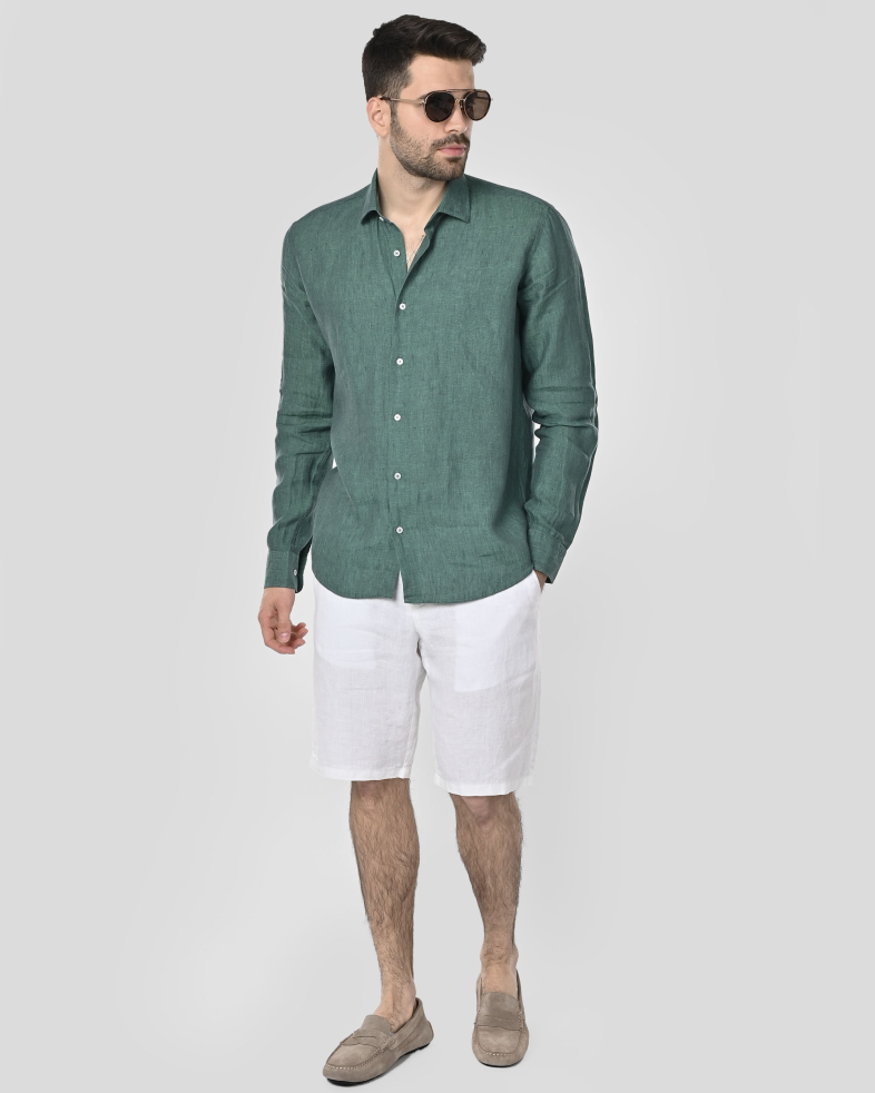 SHIRT REGULAR FIT LINEN 250135045107-7 02