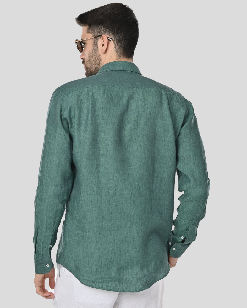 SHIRT REGULAR FIT LINEN 250135045107-7 08