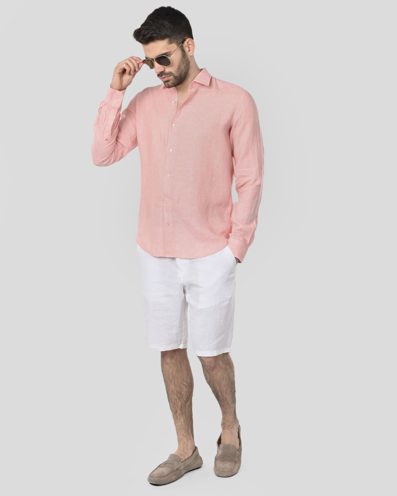 SHIRT REGULAR FIT LINEN 250135045107-6 02